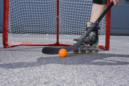 Streethockey am Millstätter See beim Sporthotel ROYAL X– Urlaub im Ferienhaus – Ferienhaus am See – Seevilla Leitner – Urlaub in Kärnten am See