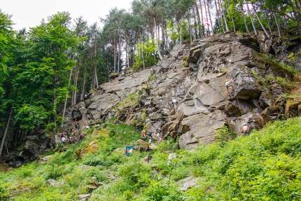 Outdoor-Klettern am Millstätter See beim Peter-Santner-Kletterfelsen – Urlaub im Ferienhaus – Ferienhaus am See – Seevilla Leitner – Urlaub in Kärnten am See