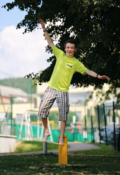 Slackline am Millstätter See beim Sporthotel ROYAL X – Urlaub im Ferienhaus – Ferienhaus am See – Seevilla Leitner – Urlaub in Kärnten am See