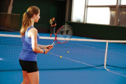 Tennishalle am Millstätter See beimSporthotel ROYAL X – Urlaub im Ferienhaus – Ferienhaus am See – Seevilla Leitner – Urlaub in Kärnten am See