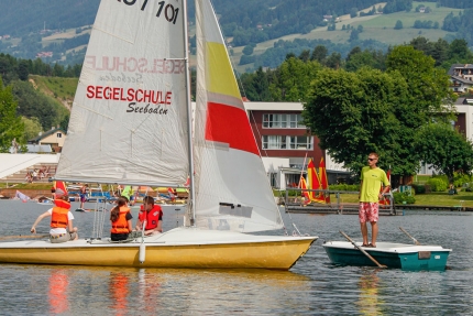 Segelschule am Millstätter See beim Sporthotel ROYAL X – Urlaub im Ferienhaus – Ferienhaus am See – Seevilla Leitner – Urlaub in Kärnten am See